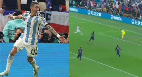 Video: Así fue el golazo de Di María contra Francia en la final