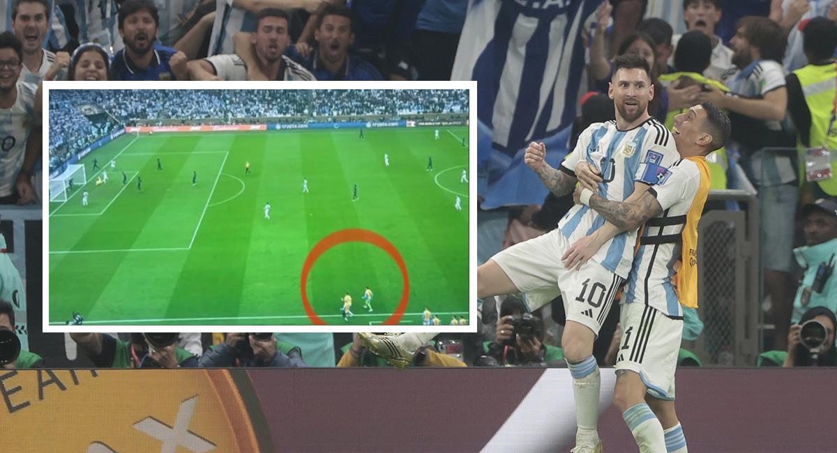 Gol de Messi debió ser invalidado según prensa francesa. Foto: EFE Tw: @AlejandroCasaas