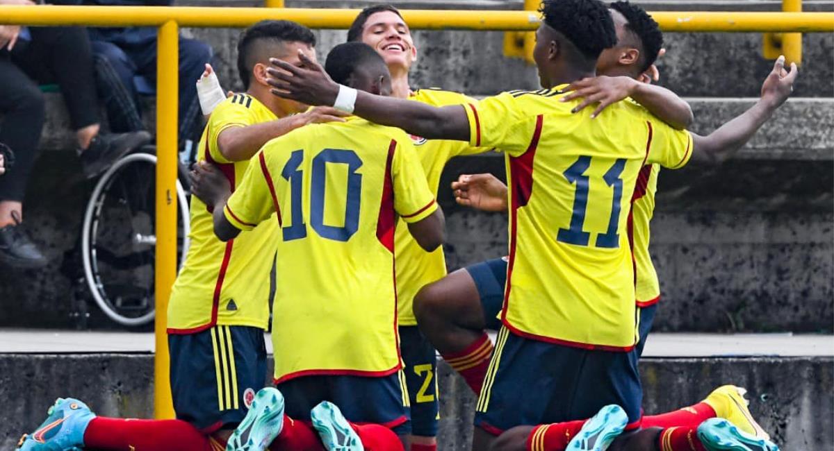 La selección Colombia sub 20 se prepara para afrontar el sudamericano sub 20, que se jugará en Cali y Bogotá. Foto: Facebook Federación Colombiana de Fútbol
