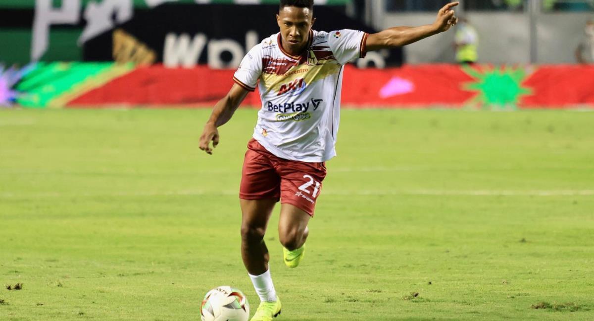 Andrés Felipe Ibargüen jugó la temporada con el Deportes Tolima. Foto: Facebook Deportes Tolima