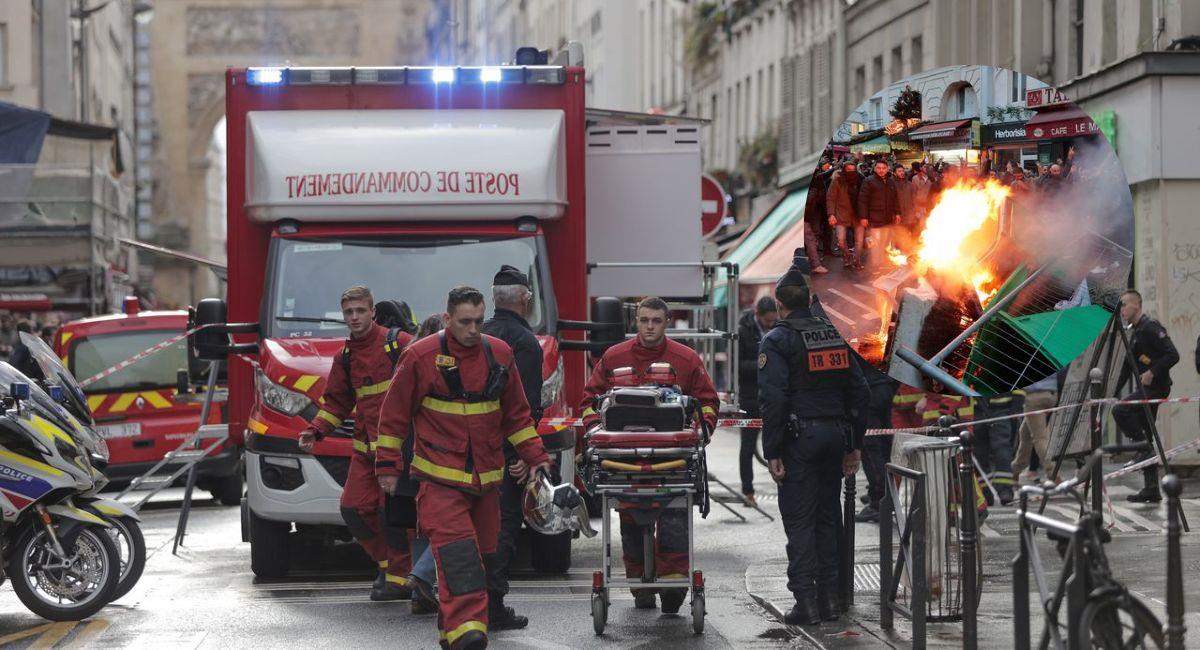Tiroteo en París deja 3 muertos. Foto: AF