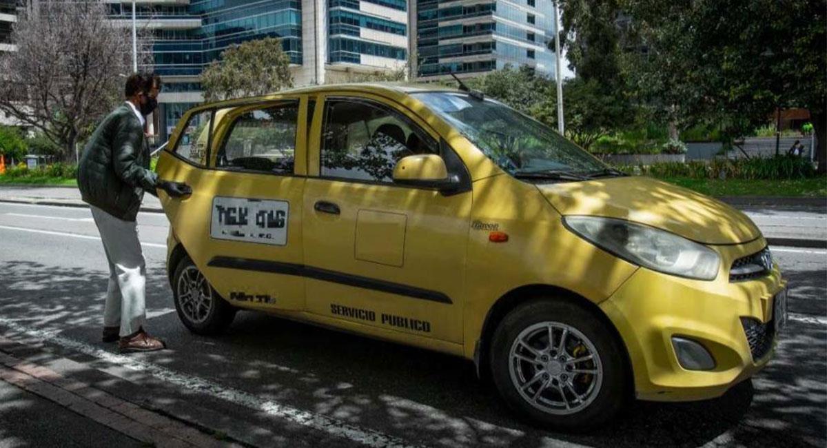 El servicio de taxi en Bogotá también tendrá incrementos en su tarifas. Foto: Prensa Alcaldía de Bogotá