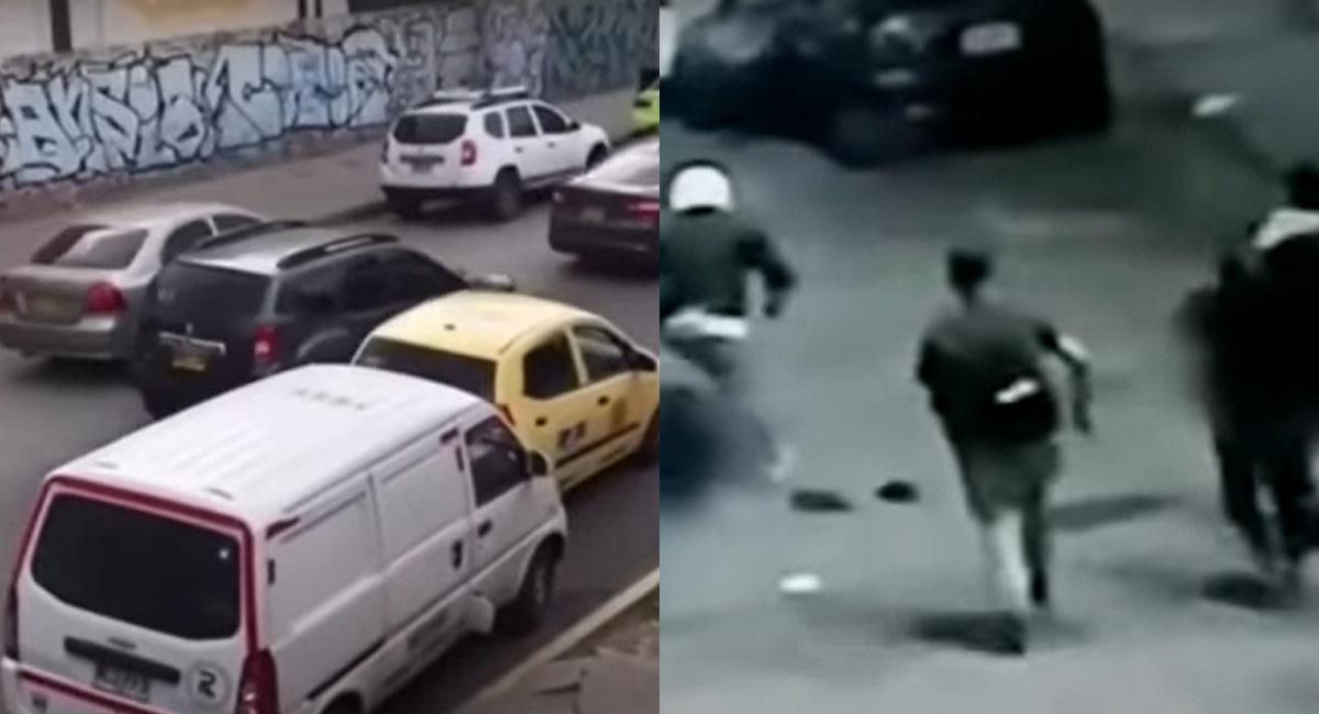 La intolerancia de conductores en Bogotá ocasiona tragedias en las calles. Foto: Youtube