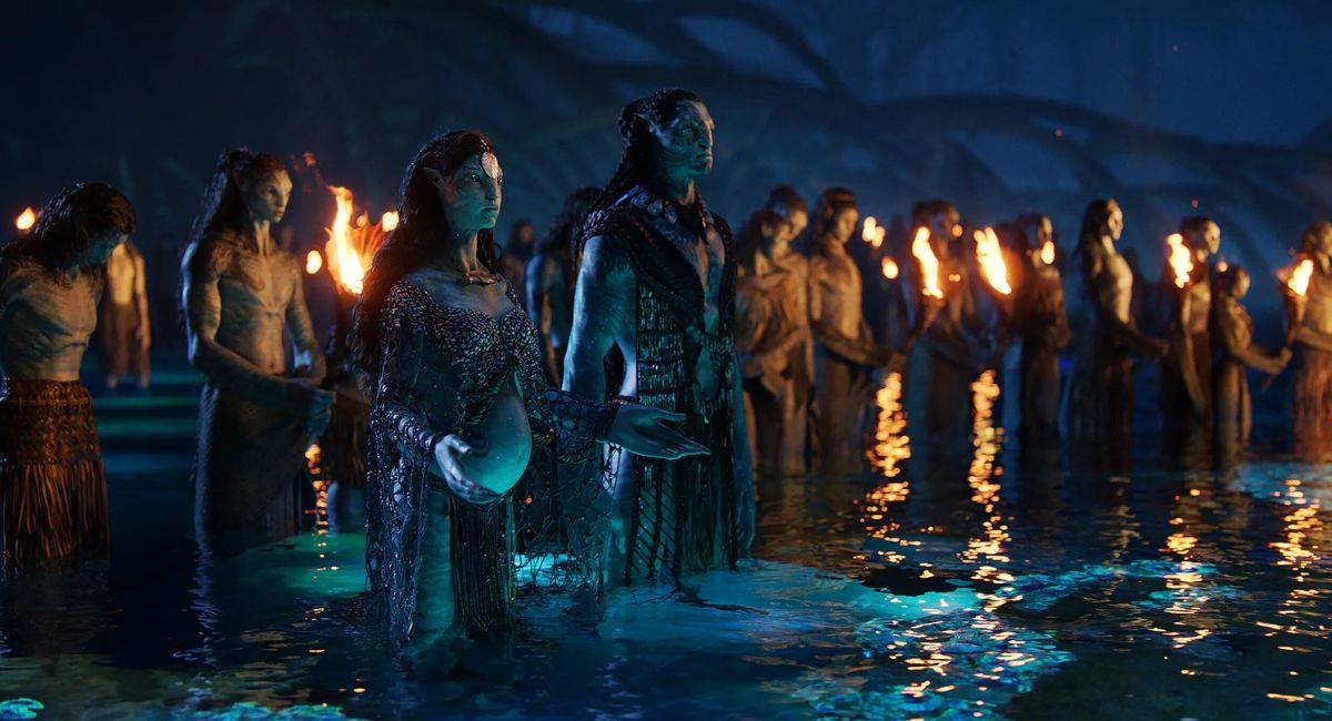 "Avatar: The Way Of Water" es la tercera cinta más taquillera del 2022. Foto: Twitter @officialavatar