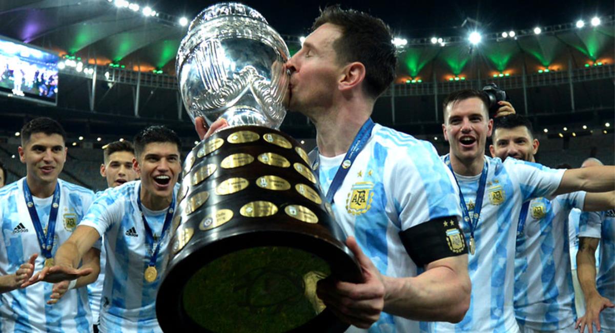 Argentina levantó por última vez el trofeo sudamericano. Foto: Facebook Conmebol