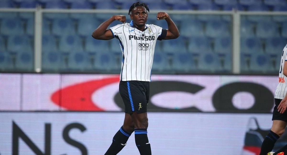 Zapata anotó cuatro goles, mientras que Muriel consiguió el 'doblete'. Foto: Instagram @duvanzapata91