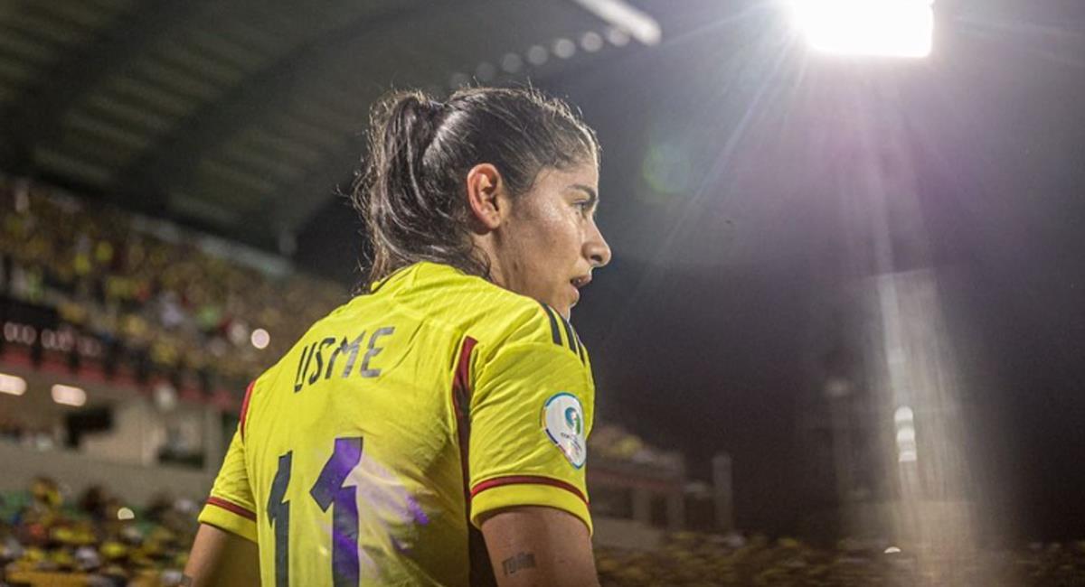 Catalina Usme jugadora del América de Cali y la Selección Colombia Femenina. Foto: Instagram Catalina Usme