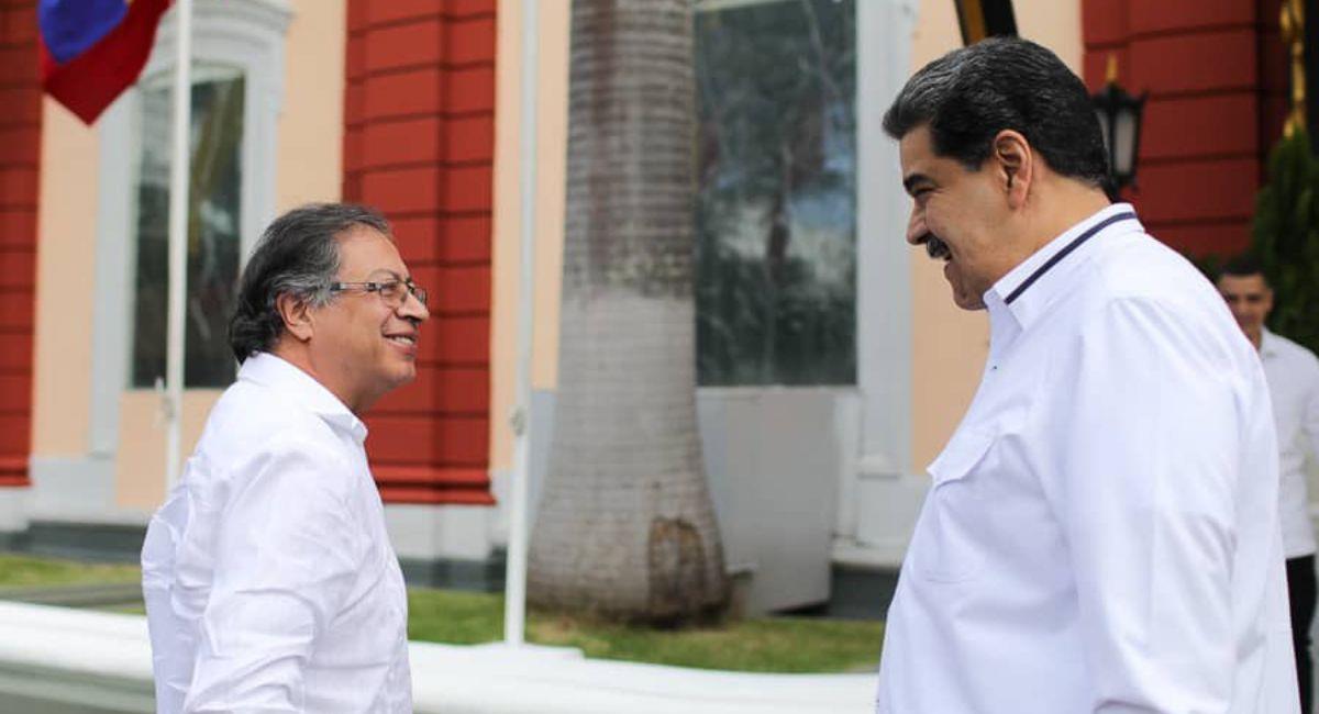 Conozca la declaración de los gobiernos de Petro y Maduro sobre su encuentro. Foto: Twitter @Mippcivzla