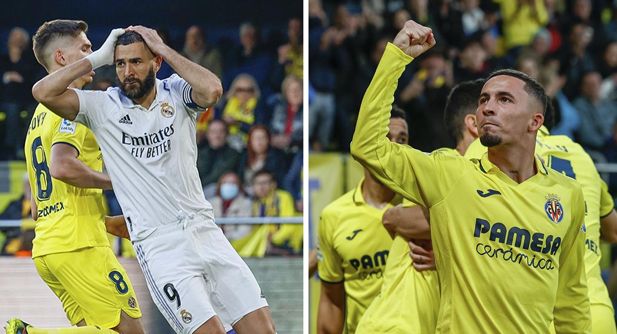 Real Madrid cae ante el Villarreal en la decimosexta jornada de la liga española. Foto: EFE