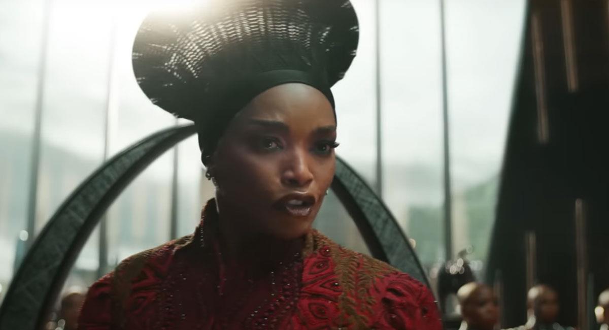 Angela Basset fue muy elogiada por su actuación en "Black Panther: Wakanda Forever". Foto: Youtube Captura canal Marvel Latinoamérica Oficial