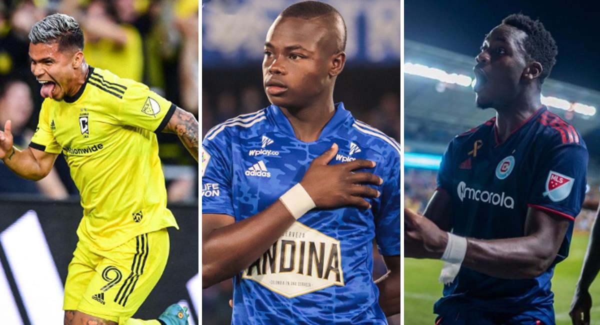¿Cuántos colombianos jugarán en la MLS este 2023?. Foto: Instagram cuchohernandez / JaderDurán / Millonarios