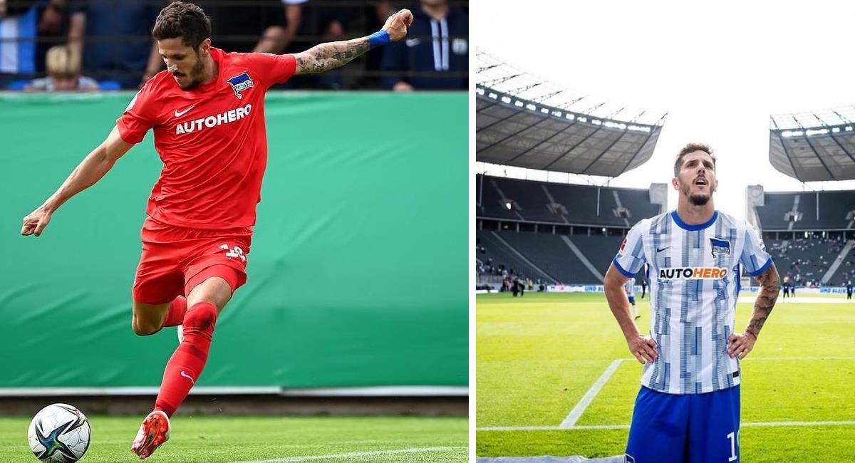 Jovetic es delantero y juega con el Hertha de Berlín, de Alemania. Foto: Instagram Jovetic