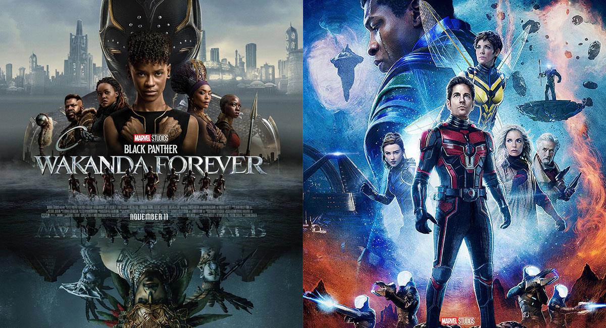 "Black Panther: Wakanda Forever" y "Ant-Man And The Wasp: Quantumania" son las dos cintas más recientes del UCM. Foto: Twitter @MarvelStudios
