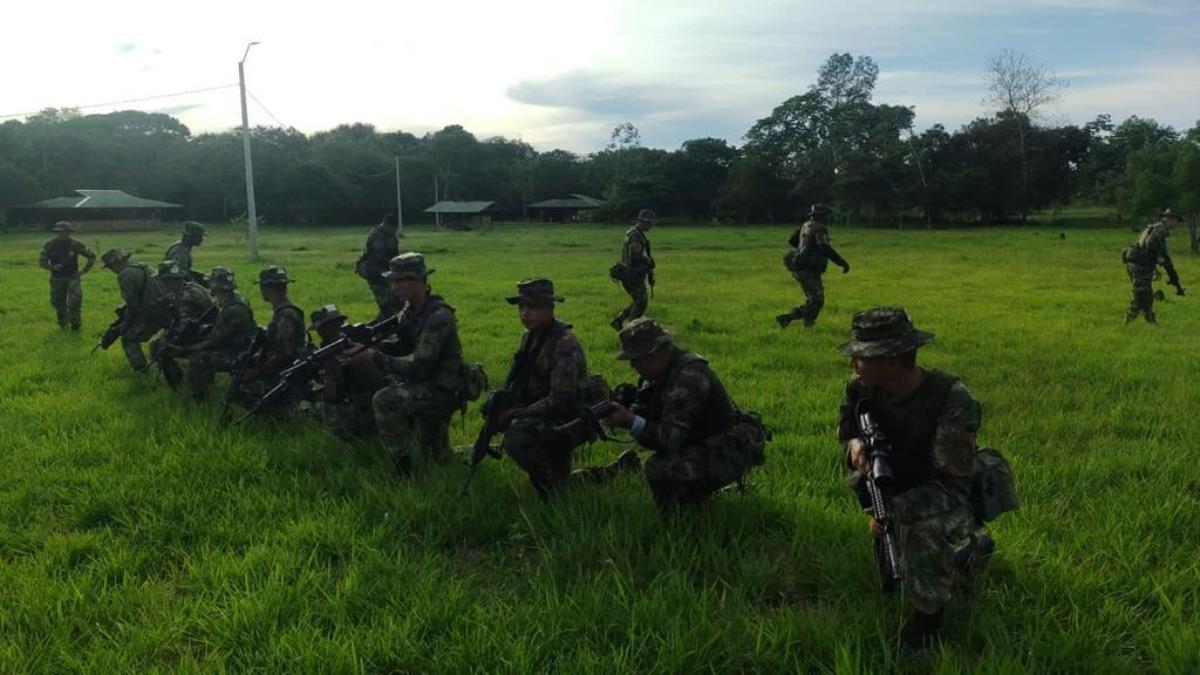 Campesinos retienen a 30 militares en Meta. Foto: Ejército Nacional