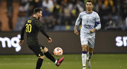 Lionel Messi marcó primero en el duelo frente a Cristiano Ronaldo