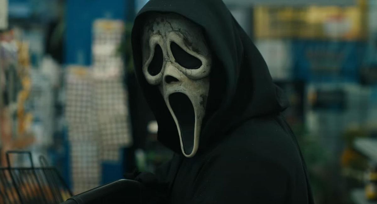 'Ghostface' regresará en este 2023 para una nueva entrega de "Scream". Foto: Youtube PARAMOUNT PICTURES MÉXICO