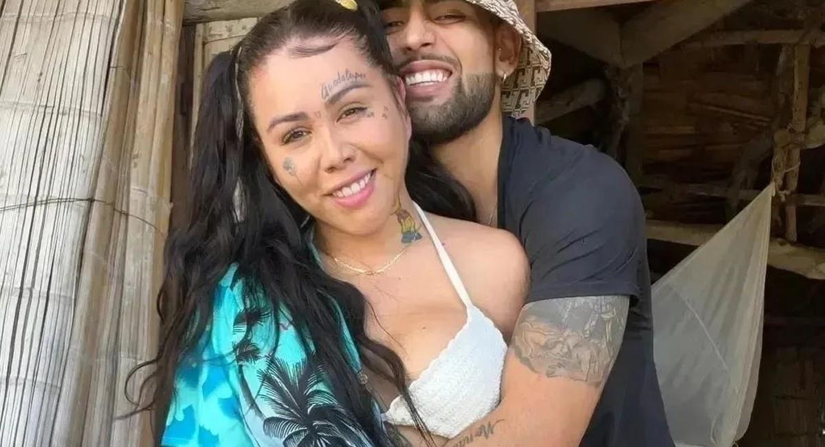 Yina Calderón con su novio en su cuenta de Instagram. Foto: Instagram @yinacalderondjoficial