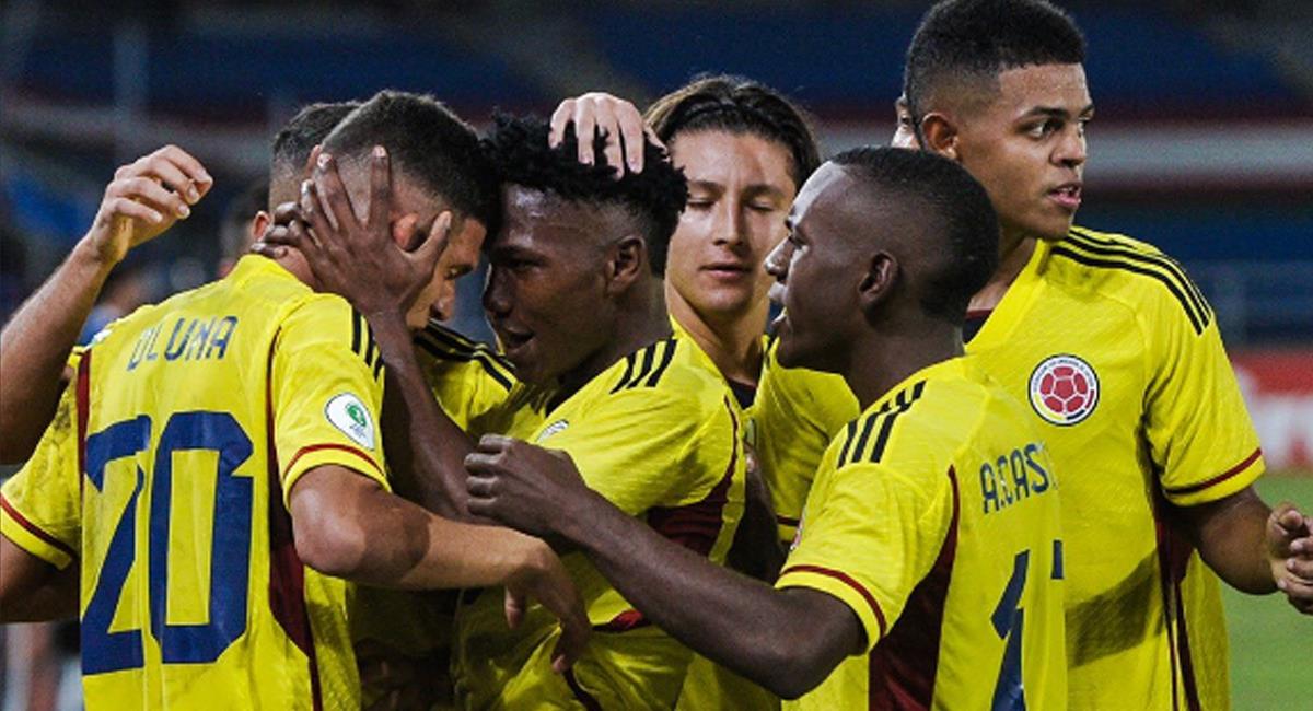 Selección Colombia y su próximo reto en el Sudamericano Sub 20. Foto: Twitter Selección Colombia