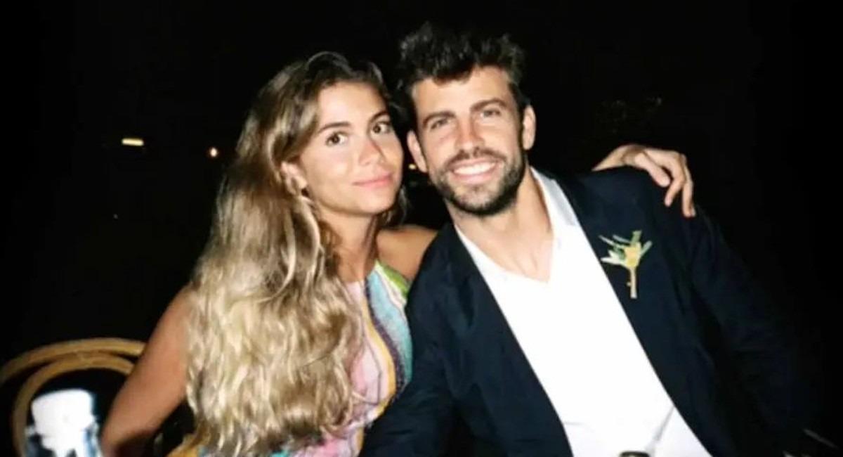 Gerard Piqué y Clara Chía. Foto: Instagram @barcelona._family