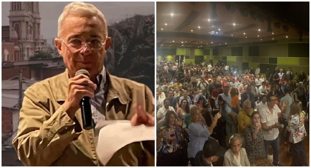 Álvaro Uribe, en busca de reconquistar a los electores. Foto: Twitter @alvarouribevel