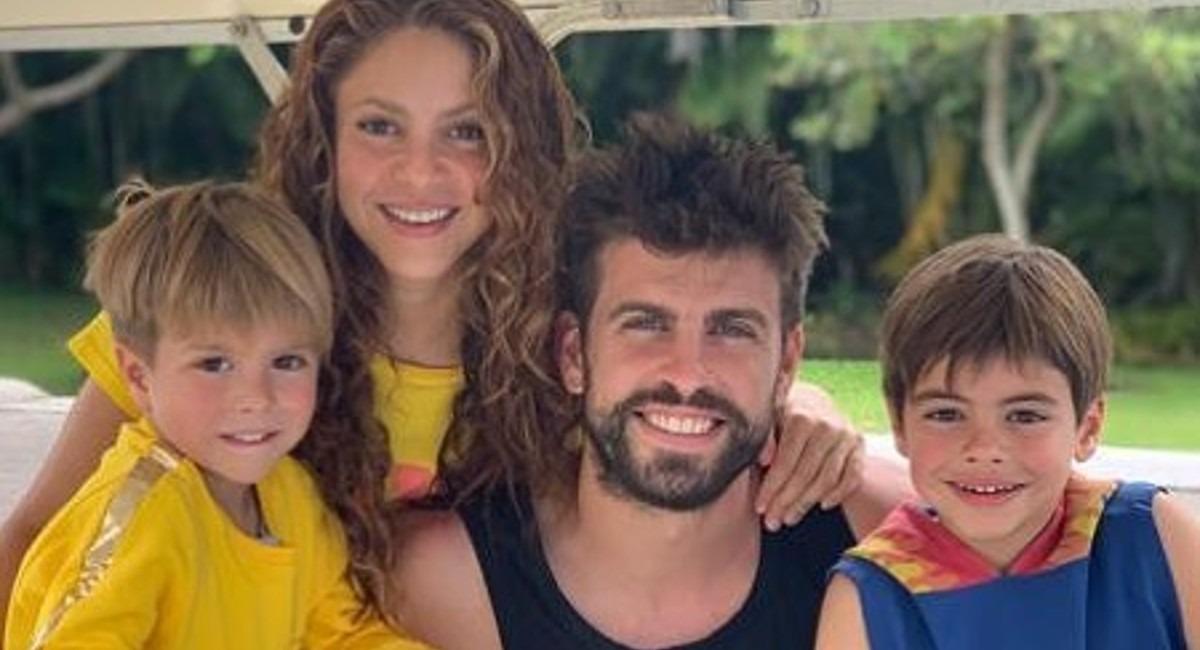 Shakira junto a Gerard Piqué. Foto: Instagram @3gerardpique