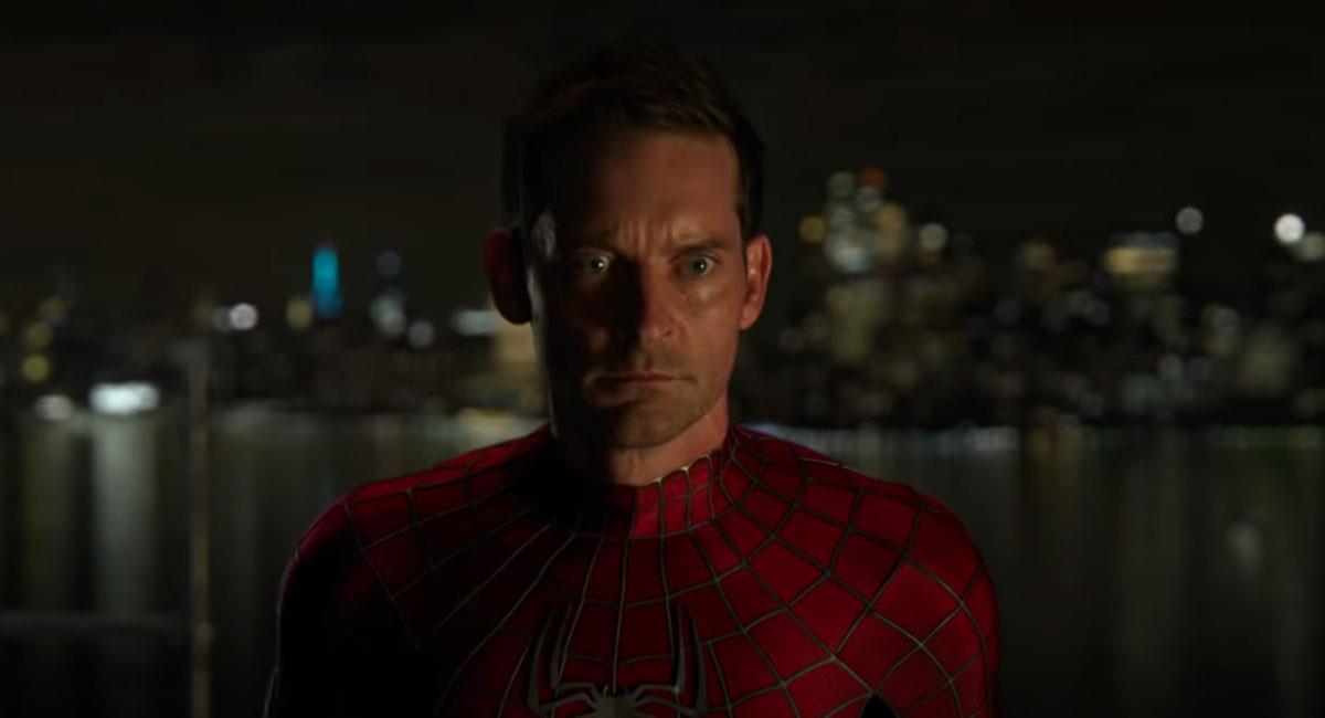 Tobey Maguire fue una de las grandes sorpresas de "Spider-Man: No Way Home". Foto: Youtube Captura canal Sony Pictures Entertainment