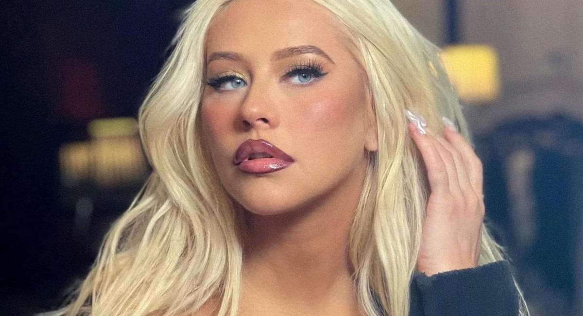 La cantante Christina Aguilera 
. Foto: Instagram @xtina