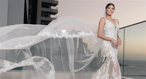 Valeria Ayos, Miss Universo Colombia 2021 se casó en Cartagena