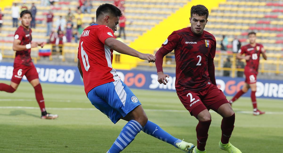 Venezuela y Paraguay se midieron en el hexagonal final del Sudamericano Sub 20, así les fue. Foto: EFE