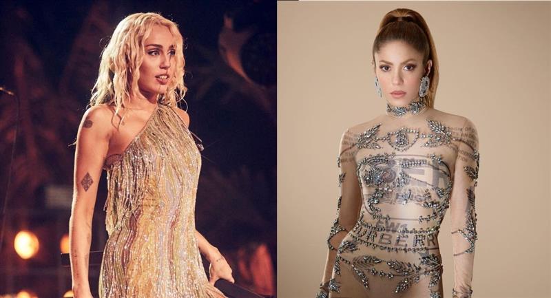 Miley Cyrus le quitó el trono a Shakira en Spotify con su canción "Flowers" 
