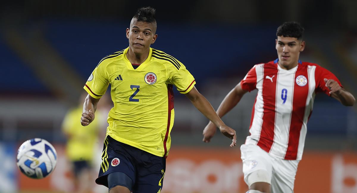 La Selección Colombia y sus nuevos retos en el Sudamericano Sub 20. Foto: EFE