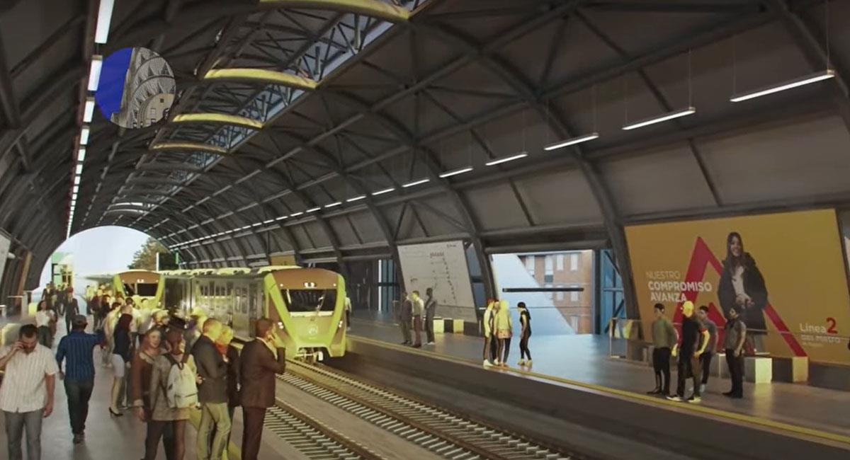 Se estima que según lo planeado, el metro de Bogotá estaría terminado en 2028. Foto: Youtube
