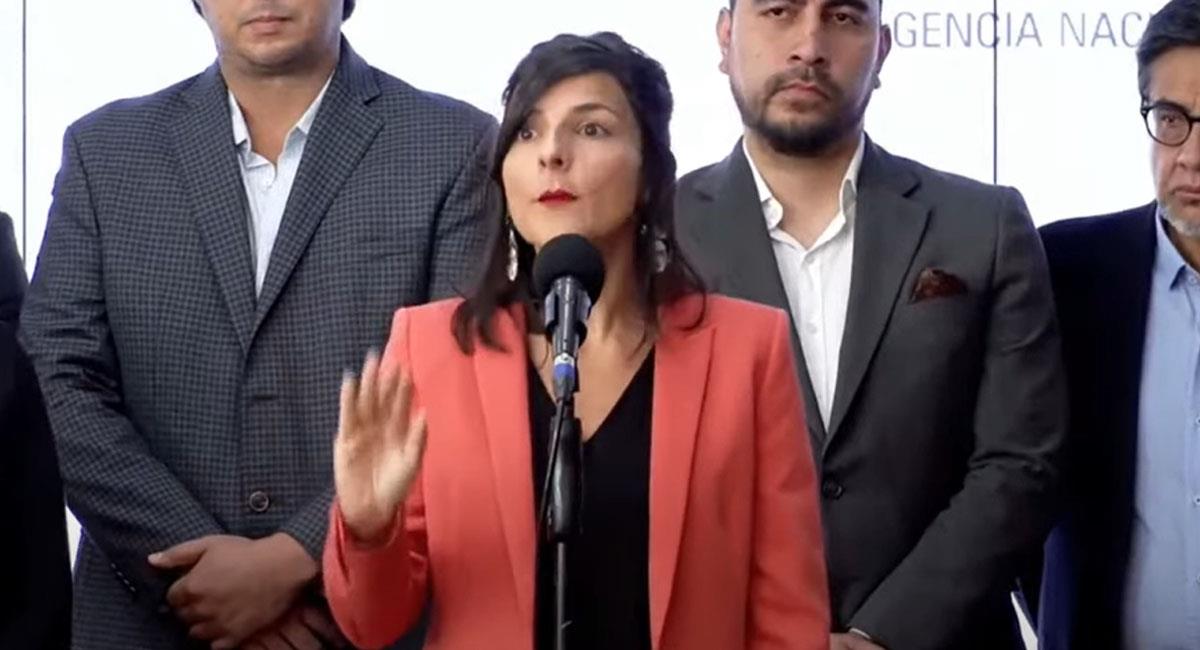 Irene Vélez afirma que actúa con total transparencia y de acuerdo con los proyectos del Gobierno Nacional. Foto: Youtube