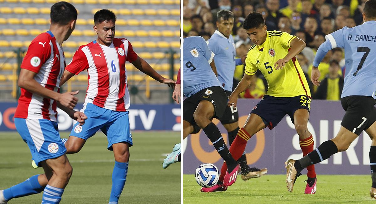 Colombia y Paraguay se medirán este viernes en el segundo partido por el hexagonal final del Sudamericano Sub 20. Foto: EFE
