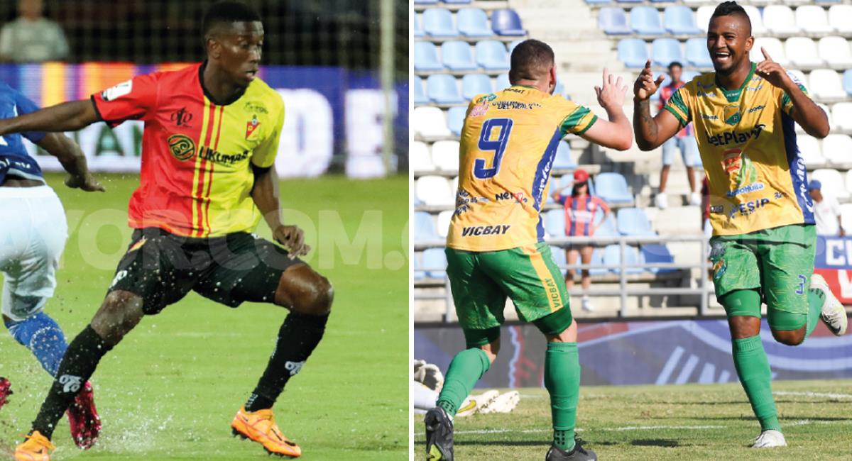 Deportivo Pereira y Atlético Huila se medirán este viernes en el partido por la tercera fecha de la liga colombiana. Foto: Dimayor