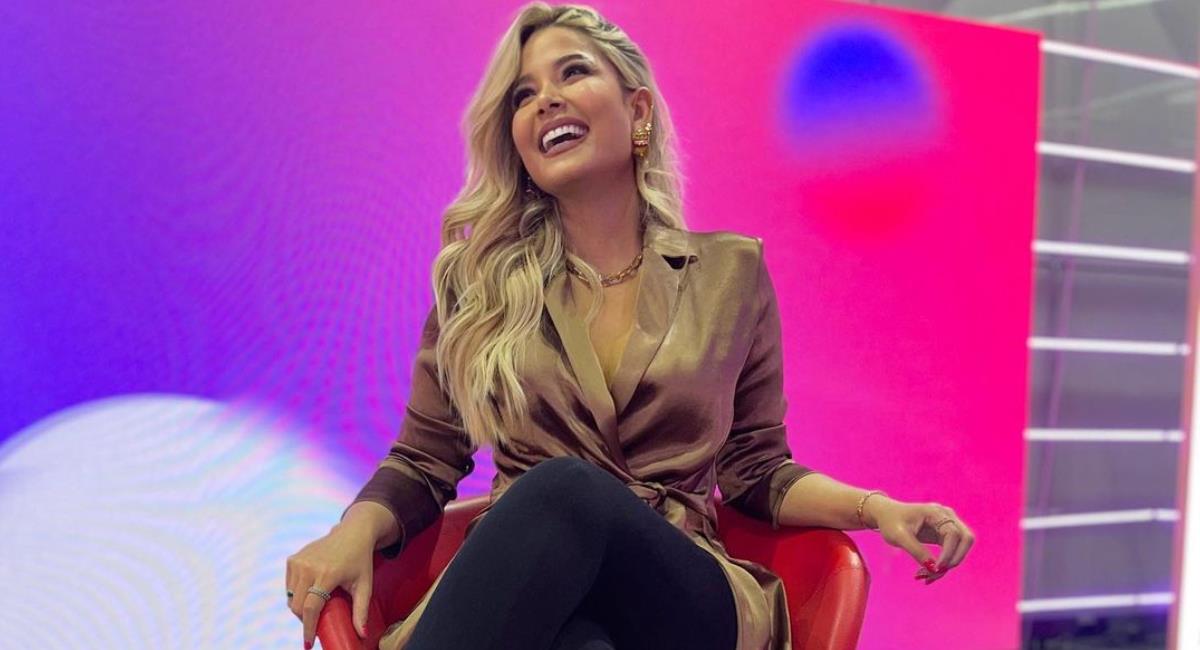 Melissa Martínez, presentadora y periodista deportiva. Foto: Instagram @melissamartineza