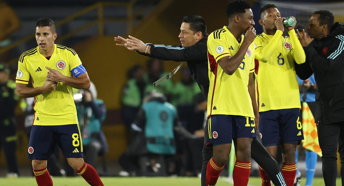 Colombia se ubica tercera en el hexagonal final del Sudamericano Sub 20, este será su próximo reto. Foto: EFE