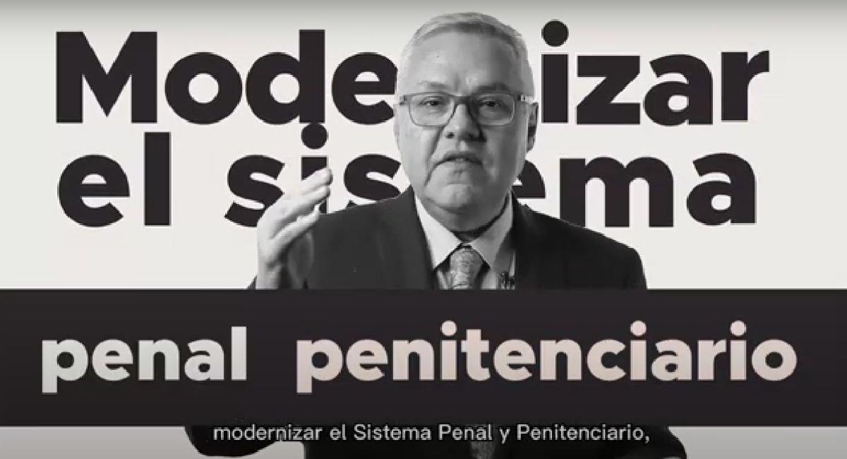 Captura de video: Ministro de Justicia Néstor Osuna. Foto: Youtube Ministerio de Justicia y del Derecho Colombia