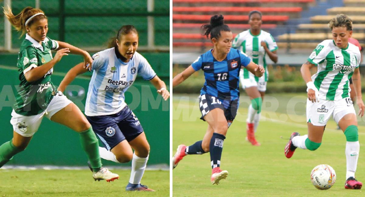 La liga femenina colombiana ya inició, así disputó la fecha 1. Foto: Dimayor