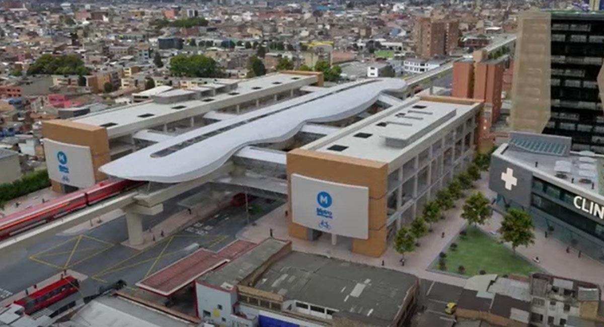 Estimaciones iniciales indican que la primera línea del metro de Bogotá estaría lista en el 2028. Foto: Youtube