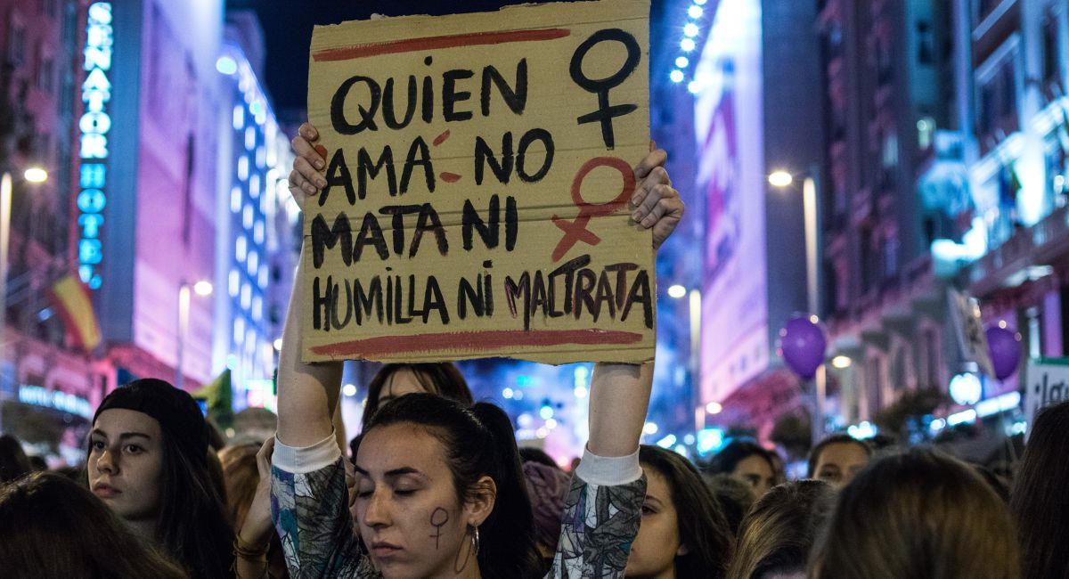 Marchas feministas. Foto: Shutterstock Marcos del Mazo