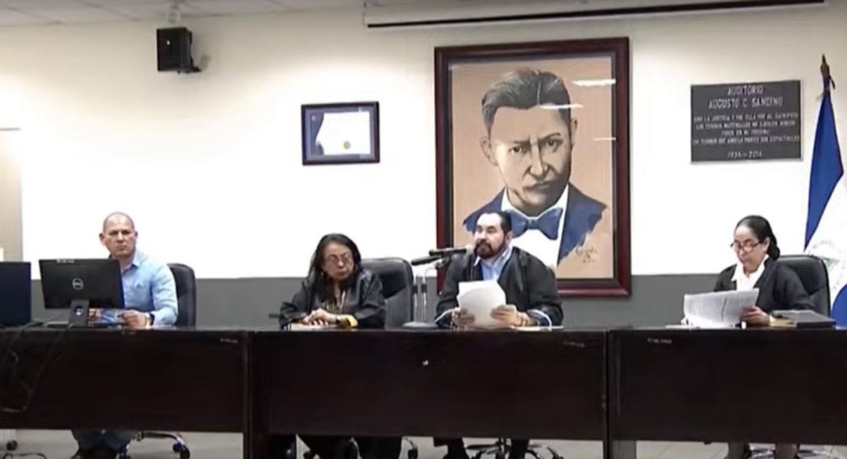 La Sala del Tribunal de Apelaciones de Nicaragua catalogó como 'traidores a la patria' a los liberados. Foto: Youtube
