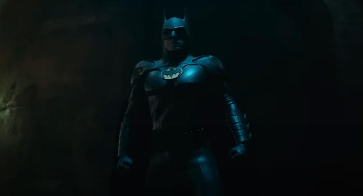 La reaparición de Michael Keaton como 'Batman' fue una de las grandes sorpresas del tráiler de "The Flash". Foto: Youtube Captura canal Warner Bros. Pictures