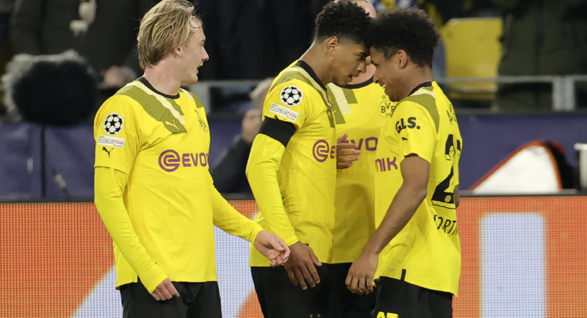 Borussia Dortmund se llevó la victoria en Champions frente a Chelsea. Foto: EFE