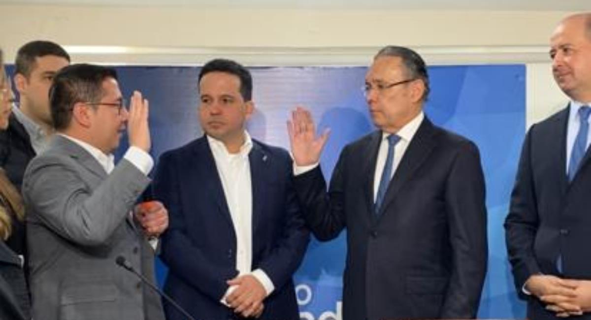Efraín Cepeda, nuevo presidente del Partido Conservador. Foto: Partido Conservador