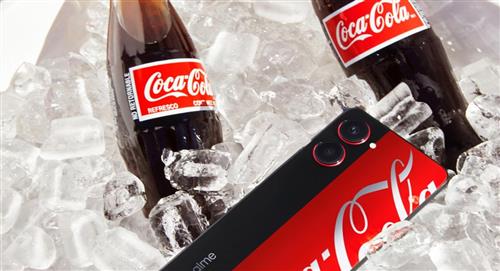 Así es el teléfono de la colaboración entre Realme Y Coca-Cola