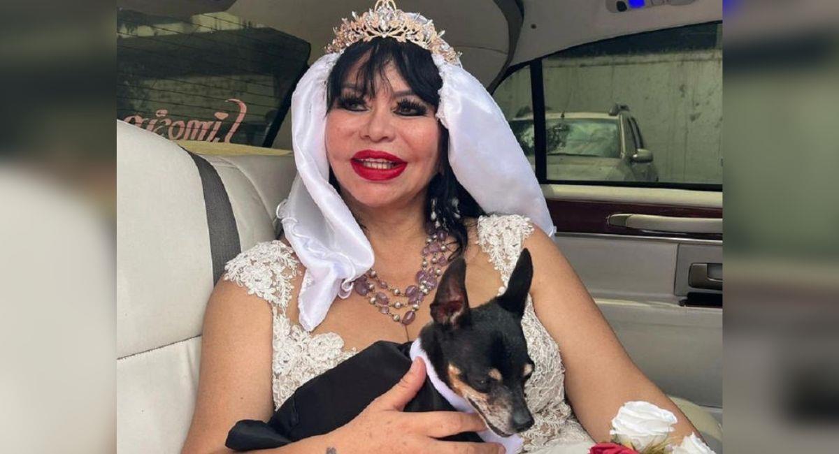 Conozca a Susy Díaz, la mujer que se casó con su perro el día de San Valentín. Foto: Instagram @sudiazoficial