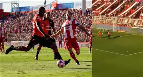 Video: Así fue el gol de Baldomero Perlaza en Argentina