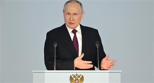 Putin suspende tratado de armas nucleares que firmó con EE.UU.