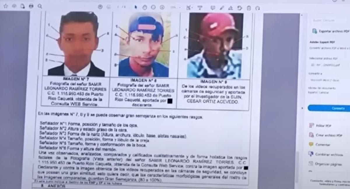 La general Olga Salazar anunció la captura de señalados de asesinar a dos policías en Caquetá en 2021. Foto: Youtube